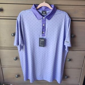 Deolax Purple Men's Golf  Polo Shirt